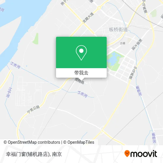 幸福门窗(辅机路店)地图