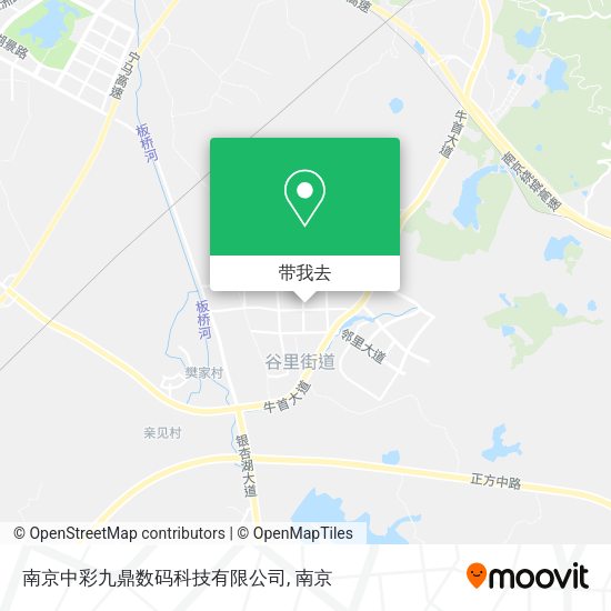 南京中彩九鼎数码科技有限公司地图