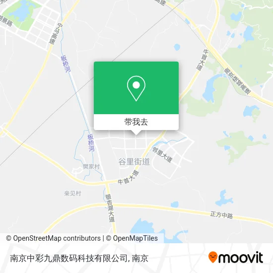 南京中彩九鼎数码科技有限公司地图