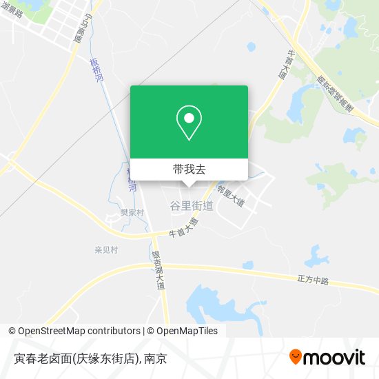 寅春老卤面(庆缘东街店)地图