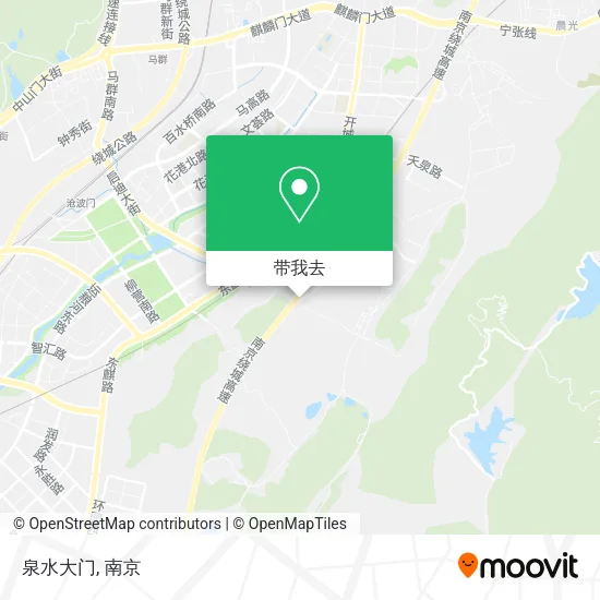 泉水大门地图
