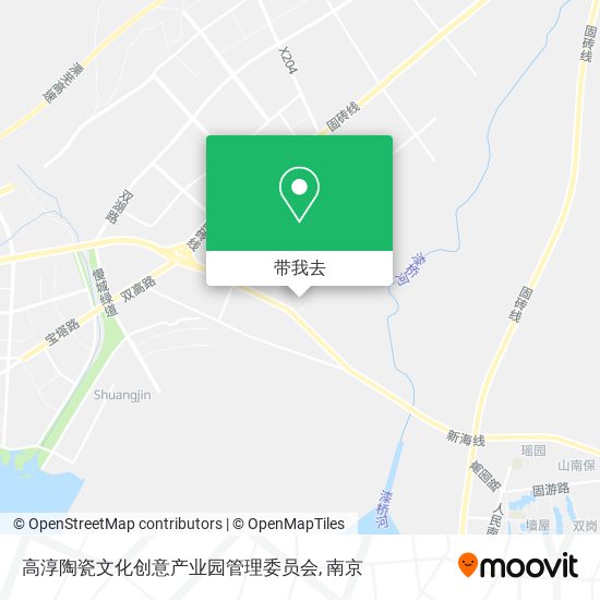 高淳陶瓷文化创意产业园管理委员会地图