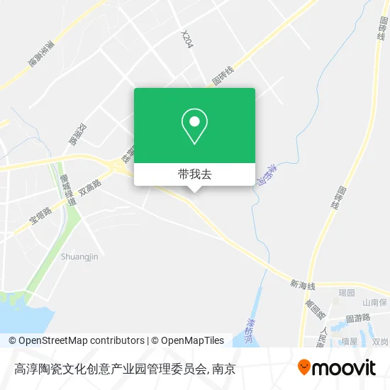 高淳陶瓷文化创意产业园管理委员会地图