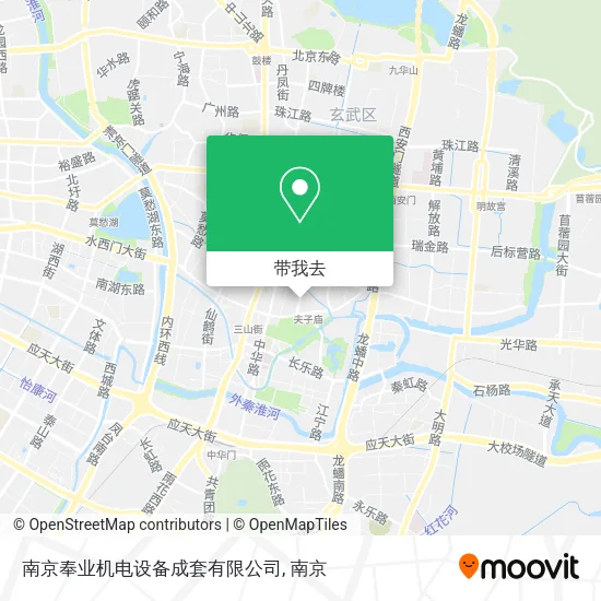 南京奉业机电设备成套有限公司地图
