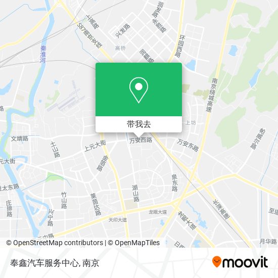 奉鑫汽车服务中心地图