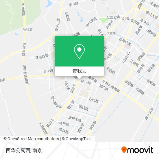 西华公寓西地图