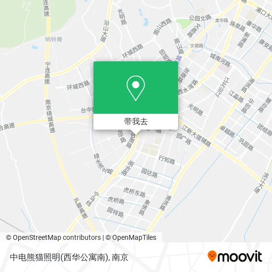 中电熊猫照明(西华公寓南)地图