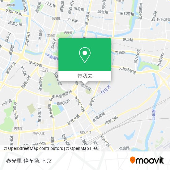 春光里-停车场地图