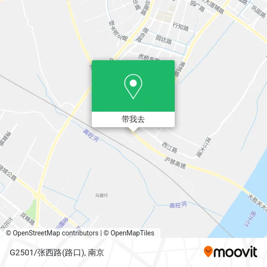 G2501/张西路(路口)地图