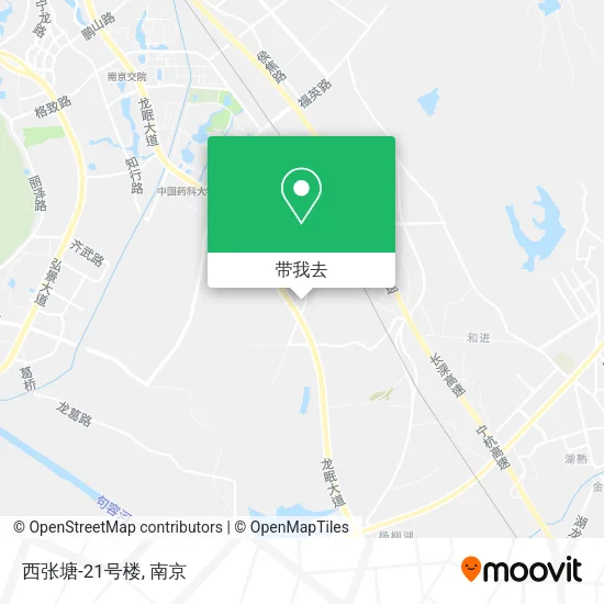 西张塘-21号楼地图