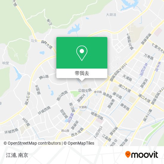 江浦地图