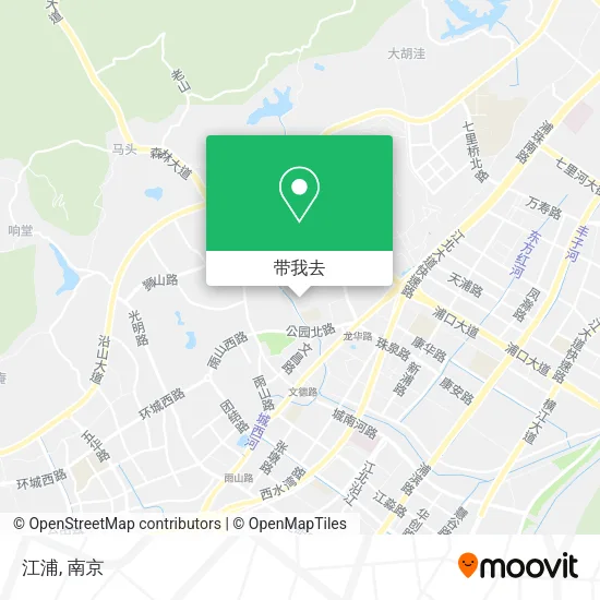 江浦地图