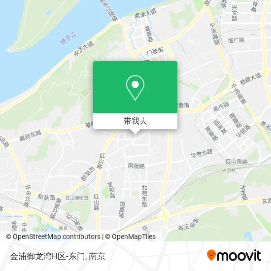 金浦御龙湾H区-东门地图