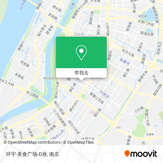 环宇·美食广场-D座地图