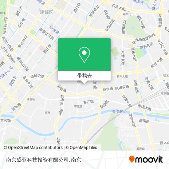 南京盛亚科技投资有限公司地图