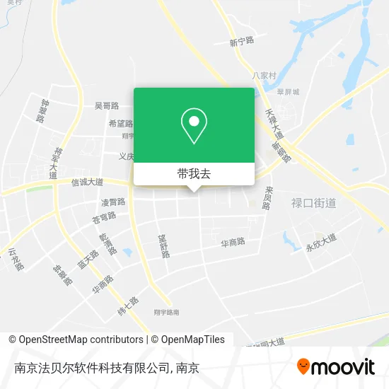 南京法贝尔软件科技有限公司地图