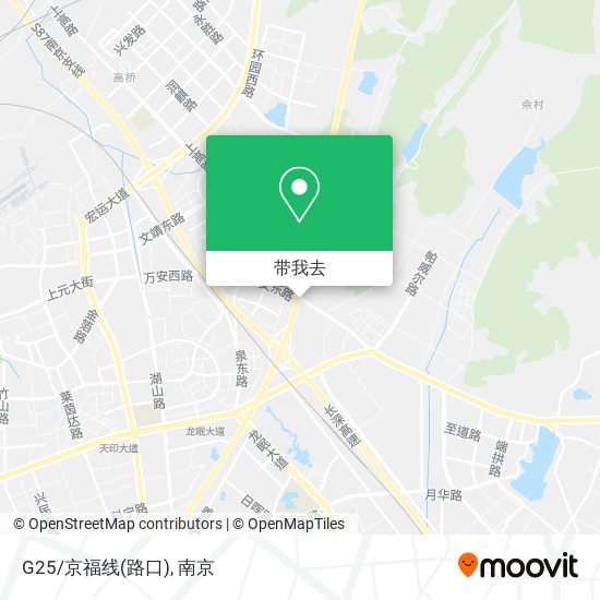G25/京福线(路口)地图
