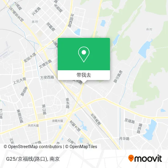 G25/京福线(路口)地图