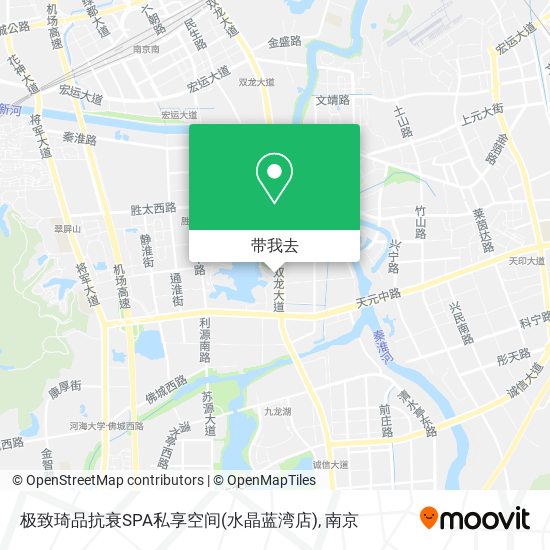 极致琦品抗衰SPA私享空间(水晶蓝湾店)地图