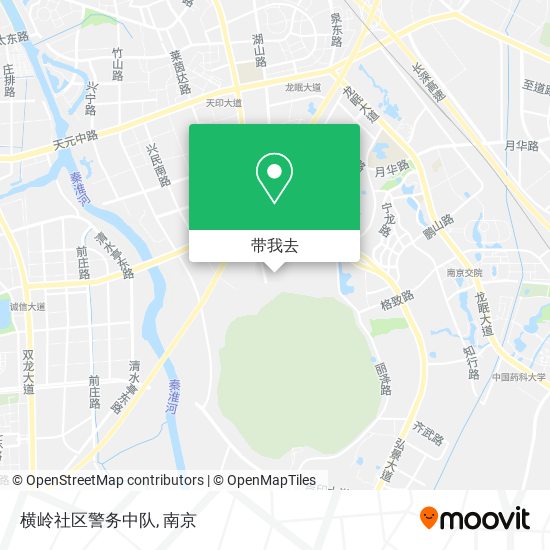 横岭社区警务中队地图