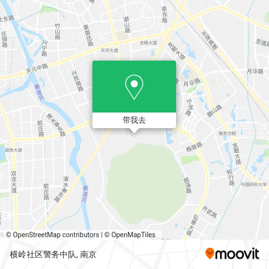 横岭社区警务中队地图
