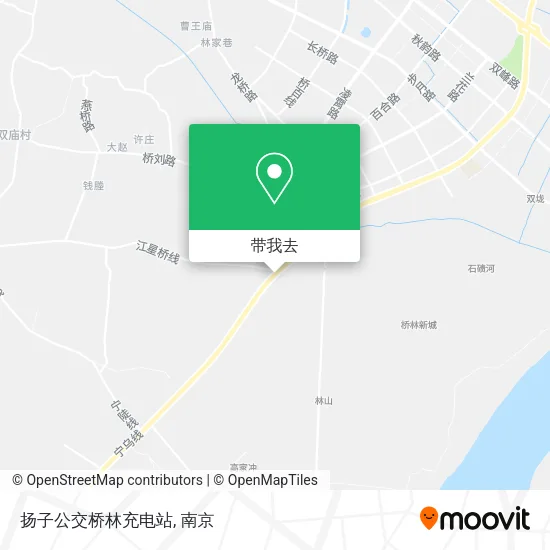 扬子公交桥林充电站地图