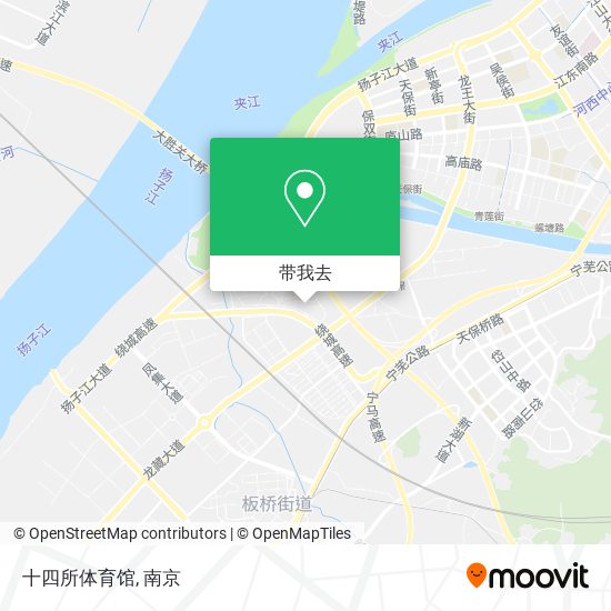十四所体育馆地图