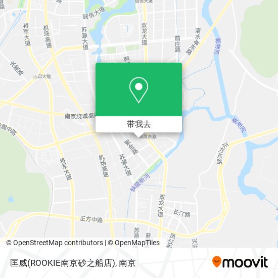 匡威(ROOKIE南京砂之船店)地图