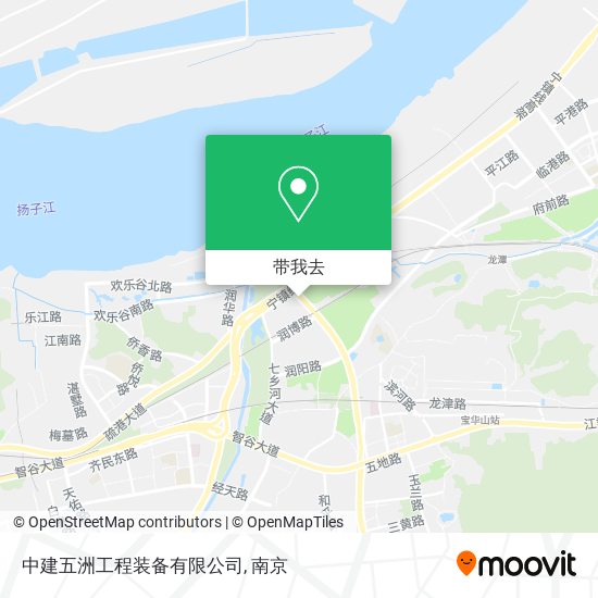 中建五洲工程装备有限公司地图
