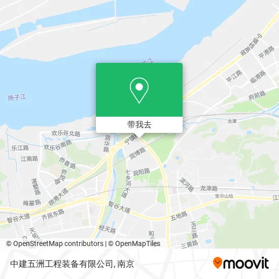 中建五洲工程装备有限公司地图