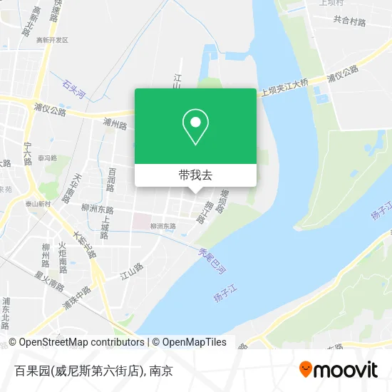 百果园(威尼斯第六街店)地图