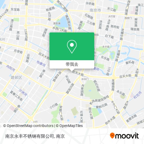 南京永丰不锈钢有限公司地图
