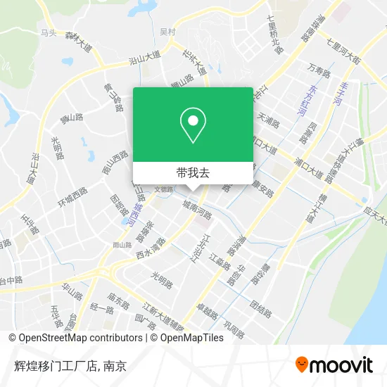辉煌移门工厂店地图