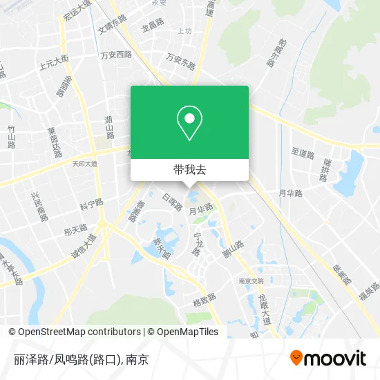 丽泽路/凤鸣路(路口)地图