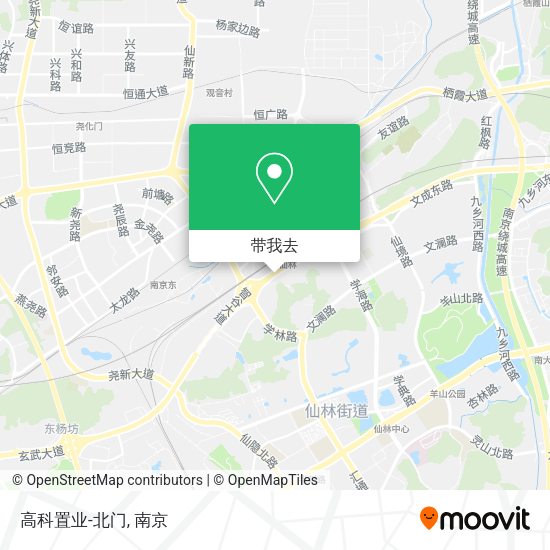 高科置业-北门地图
