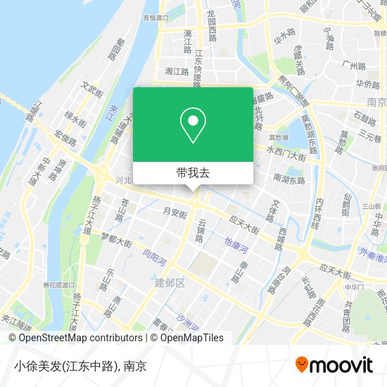 小徐美发(江东中路)地图