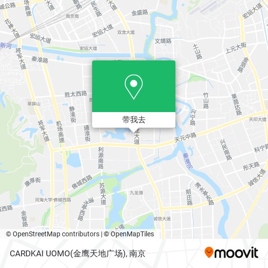 CARDKAI UOMO(金鹰天地广场)地图