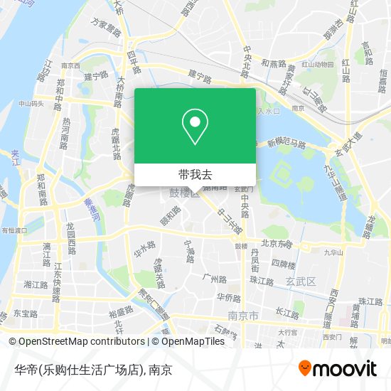 华帝(乐购仕生活广场店)地图