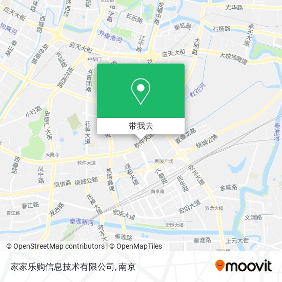 家家乐购信息技术有限公司地图
