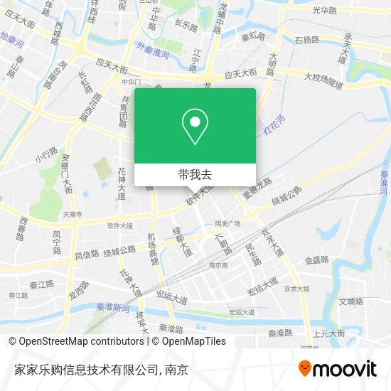 家家乐购信息技术有限公司地图