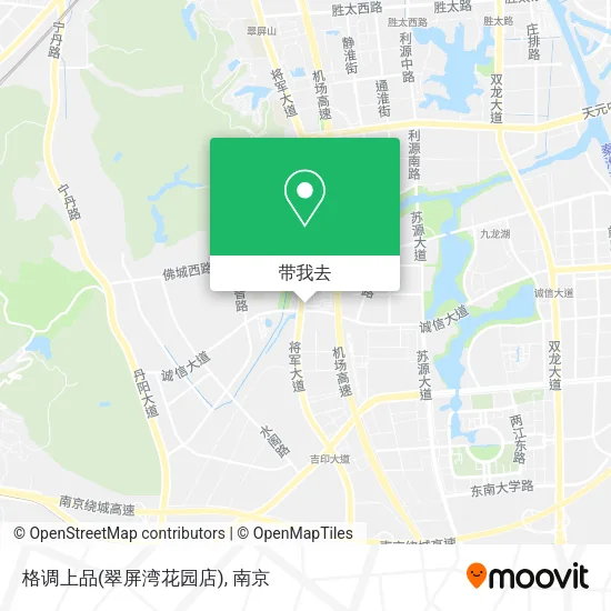 格调上品(翠屏湾花园店)地图