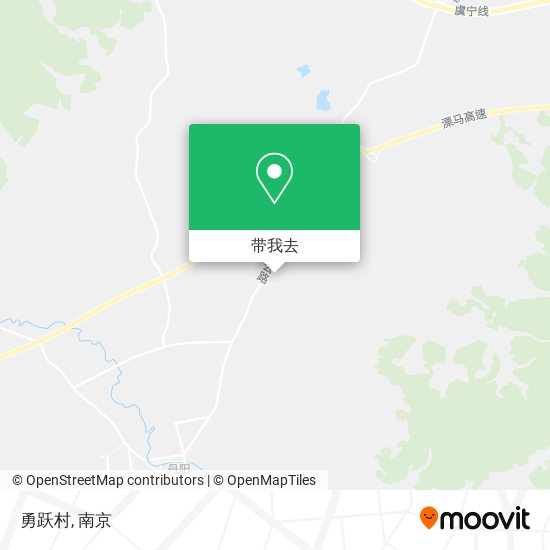 勇跃村地图