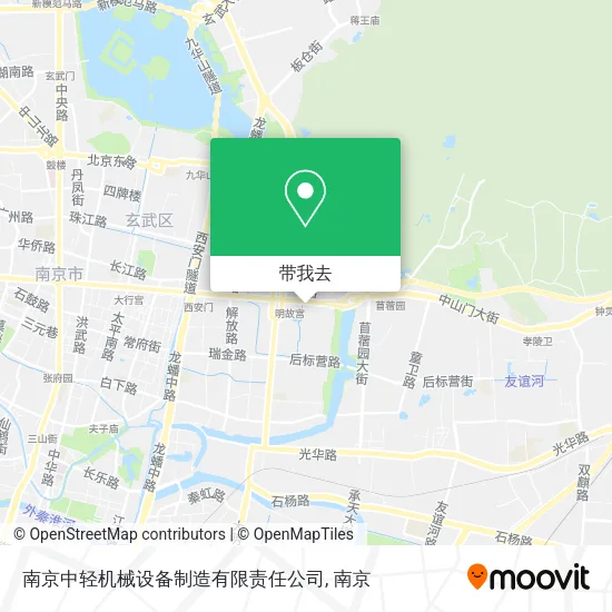 南京中轻机械设备制造有限责任公司地图