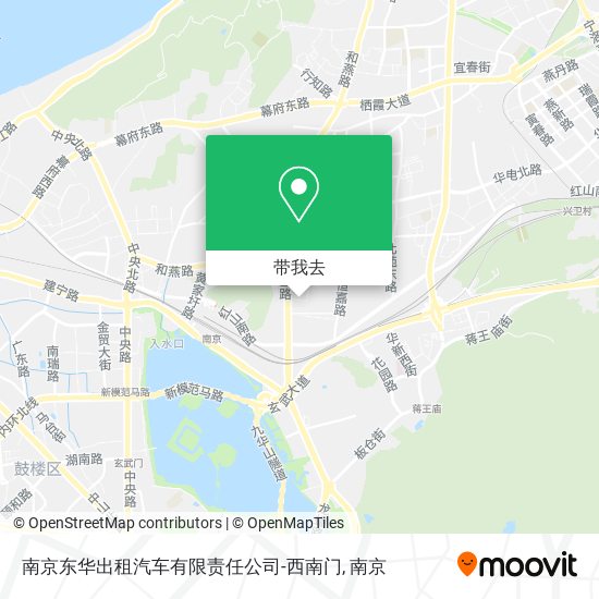 南京东华出租汽车有限责任公司-西南门地图