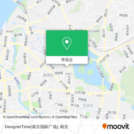 DesignerTime(南京国际广场)地图