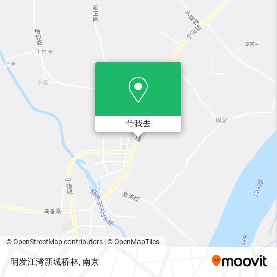 明发江湾新城桥林地图