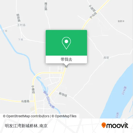明发江湾新城桥林地图