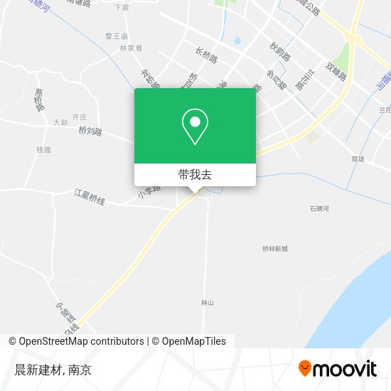 晨新建材地图