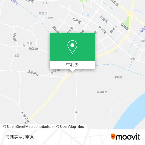 晨新建材地图