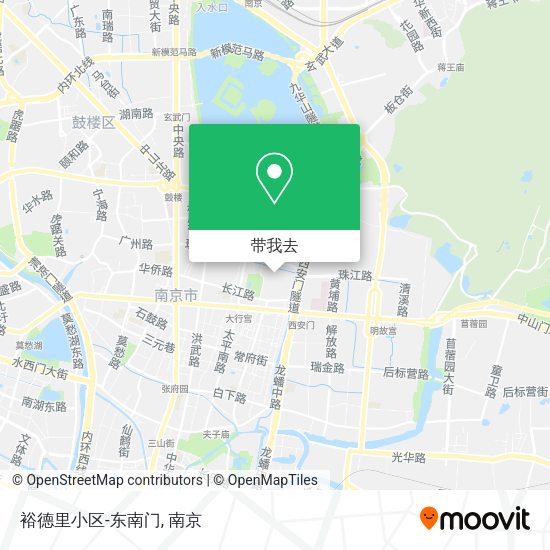 裕德里小区-东南门地图
